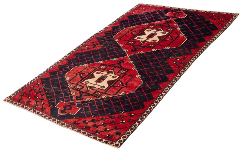 Vintage 5'5" x 9'7" Traditional Hand Knotted Vegetable Dye Wool Area Rug gallery