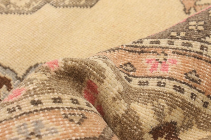 Vintage Hand-Knotted Area Rug 4'10" x 12'6" Traditional Wool Carpet gallery