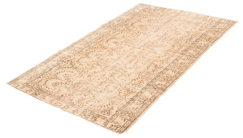 Vintage Hand-Knotted Area Rug 5'8" x 9'3" Traditional Oriental Wool Carpet gallery