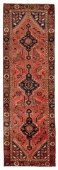Vintage Hand-knotted Runner Rug 2’11” x 9’8″ Traditional Oriental Wool Carpet
