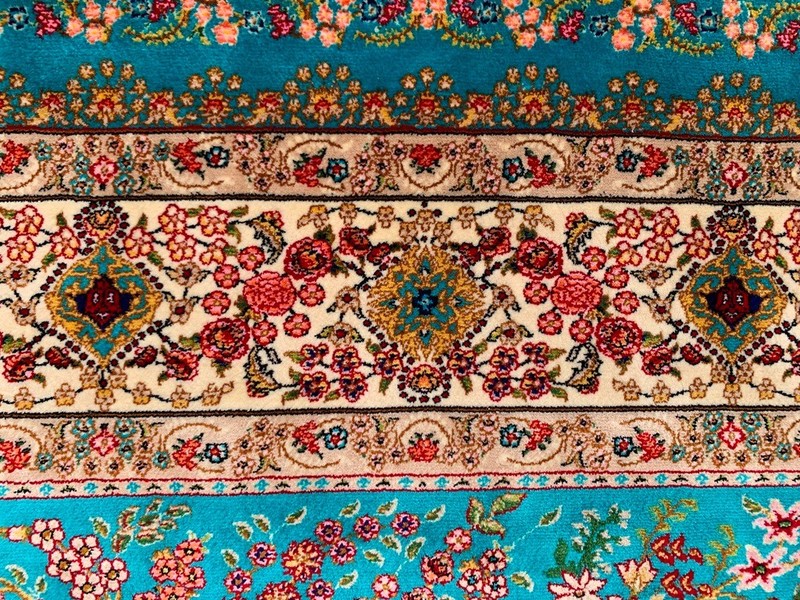 New Pictorial Rug Hi Qaulity Power Loomed Tree of Life Silk Carpet 3x5 ft gallery