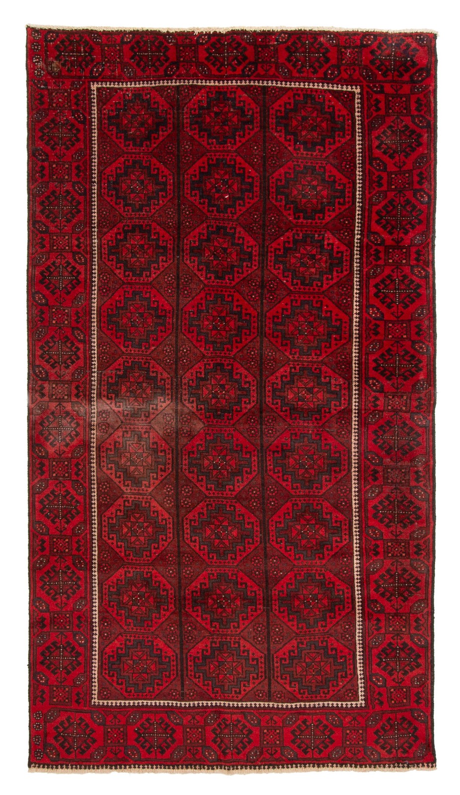 Traditional Vintage Hand-Knotted Area Rug 4'0" x 7'5" Oriental Wool Carpet gallery