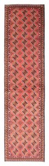 Vintage Hand-knotted Runner Rug 2’6″ x 9’3″ Traditional Oriental Wool Carpet