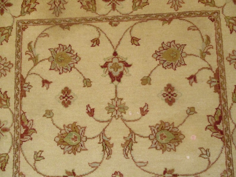 4x10 All-Over Pattern Wide Runner Farahan Handmade-Knotted Rug Wool 580343 gallery