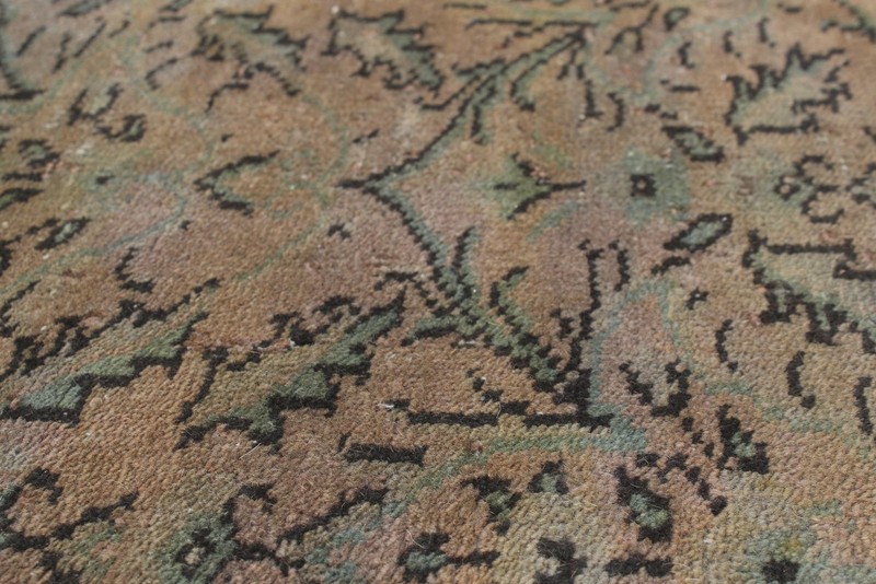 Vintage 3'8" x 6'7" Traditional Hand Knotted Vegetable Dye Wool Area Rug gallery