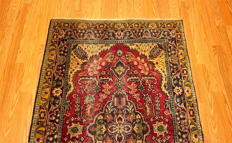 3 x 5 Handmade Antique 1930s One Of A kind Village Made Kurdish Vintag Wool Rug gallery