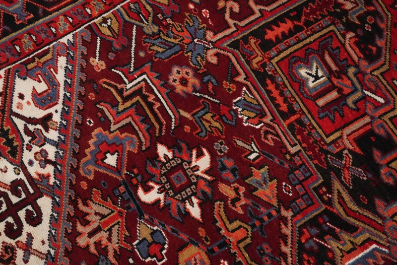 Geometric Pattern Traditional Vintage Area Rug 7x10 ft Hand-knotted Wool Carpet gallery