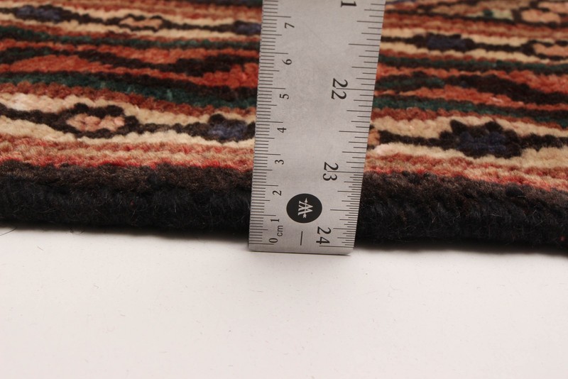 Vintage 3'6" x 6'9" Traditional Hand Knotted Vegetable Dye Wool Area Rug gallery