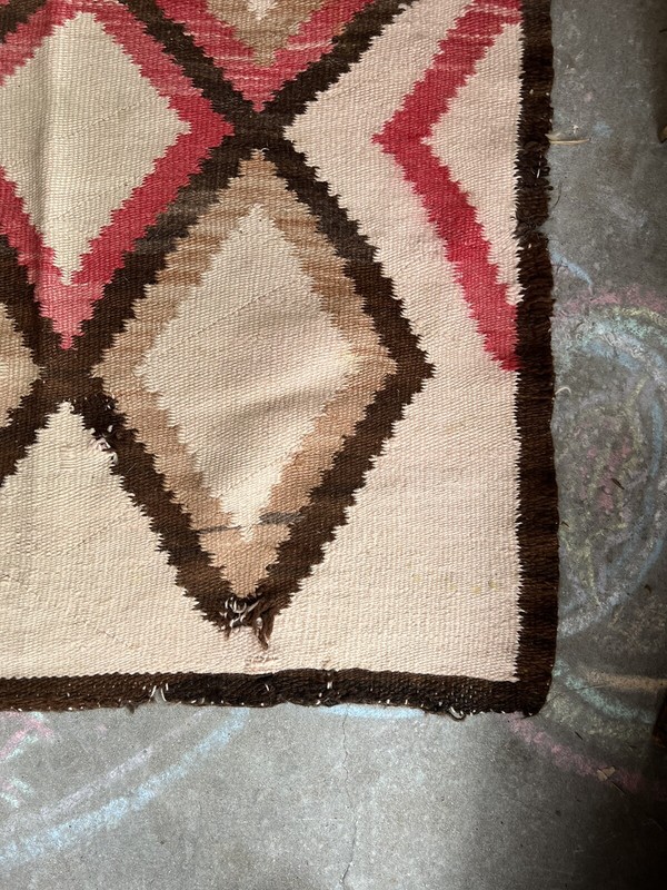 Vintage / Antique Cape, Carpet or Plaid, Handmade (Z2) gallery