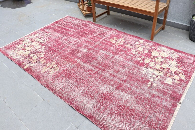 Salon Rug, 5.2x8.7 ft Large Rug, Wool Rugs, Cool Rugs, Vintage Rug, Turkish Rug gallery
