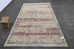 Oushak Turkish Vintage Rug 5×9 Kilim Rug Anatolian Handmade Boho Decor ORANGE