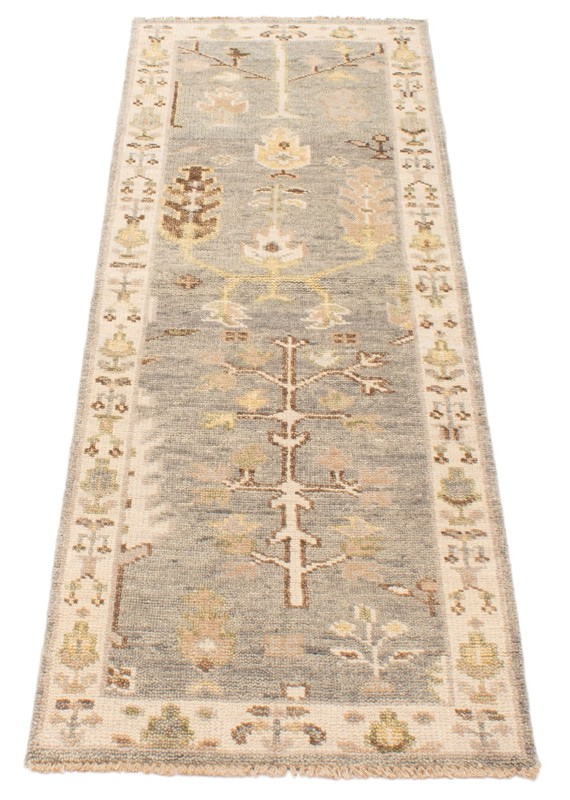 2'8" x 8'0" Vintage Hand-knotted Runner Rug Traditional Oriental Wool Carpet gallery