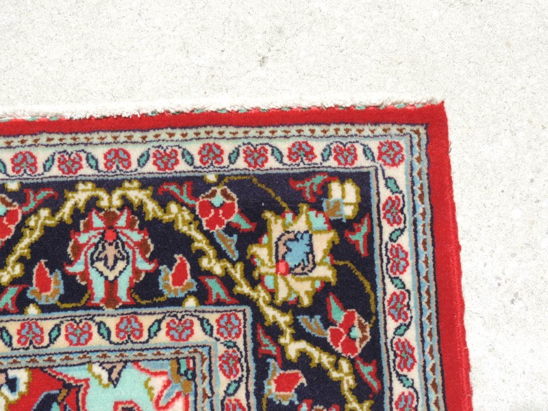 4x7ft. Handmade Borchalou Sarouk Wool Rug gallery