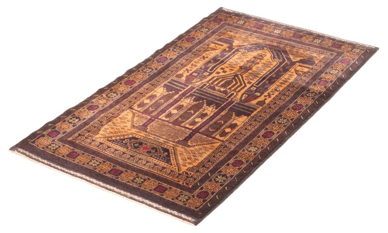 Traditional Vintage Hand-Knotted Area Rug 3'1" x 5'5" Oriental Wool Carpet gallery