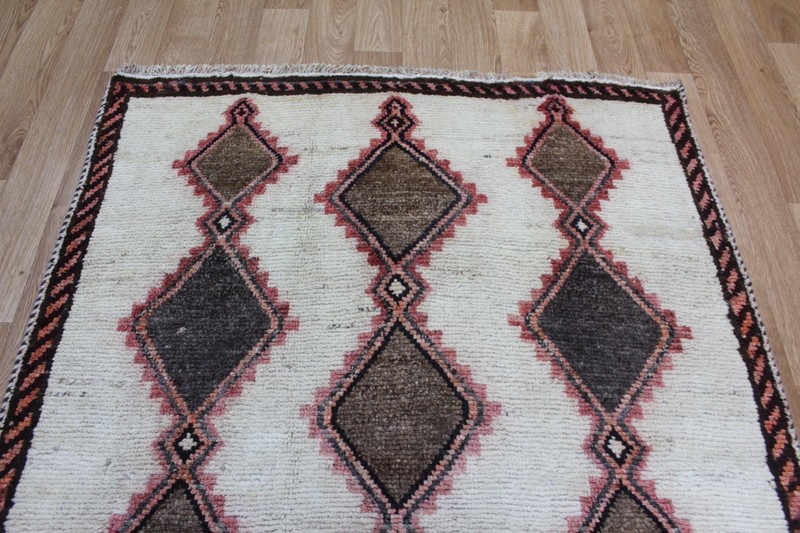 Fine Gabbeh Tribal Wool Rug 167x115cm (5’6” x 3’9”) Hand Knotted Modern Oriental gallery