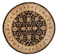 Vintage Traditional Hand-Knotted Area Rug 5’7″ x 5’8″ Oriental Wool Carpet