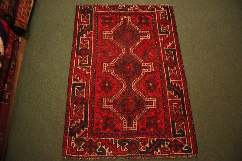 COLLECTORS ITEM Vintage Stunning Fine Quality Natural DyeShirvan Caucasus Carpet gallery