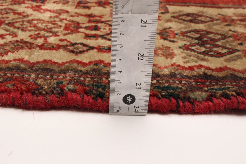 Vintage Hand-knotted Runner Rug 3'5" x 9'4" Traditional Oriental Wool Carpet gallery