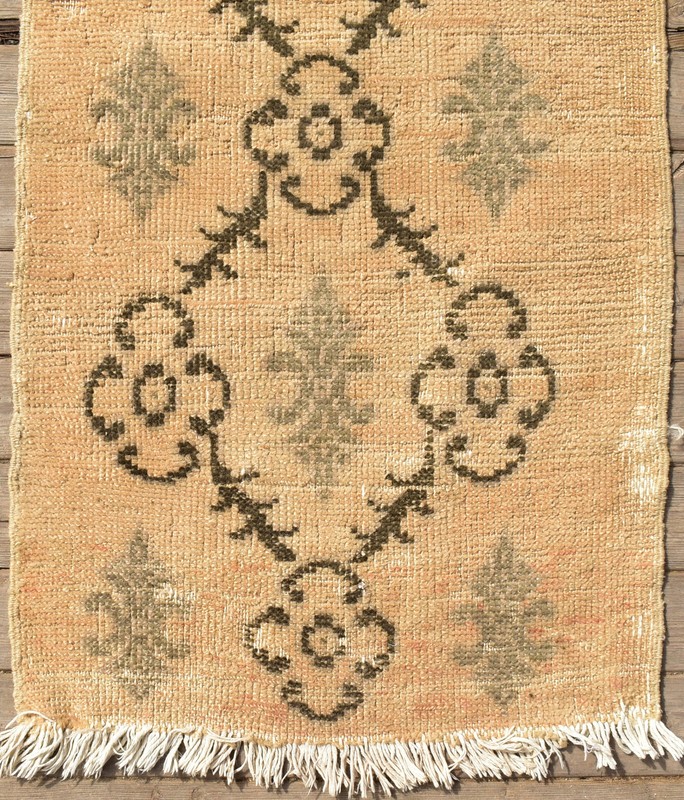 Turkish Rug 1x8 Oriental Runner Vintage Wool Hallway Stairs Carpet 57x257cm gallery