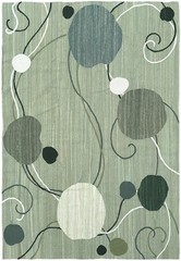 6×9 Vintage Art Nouveau Flat-Woven Tapestry Unique Pattern Rug 168cm x 257cm