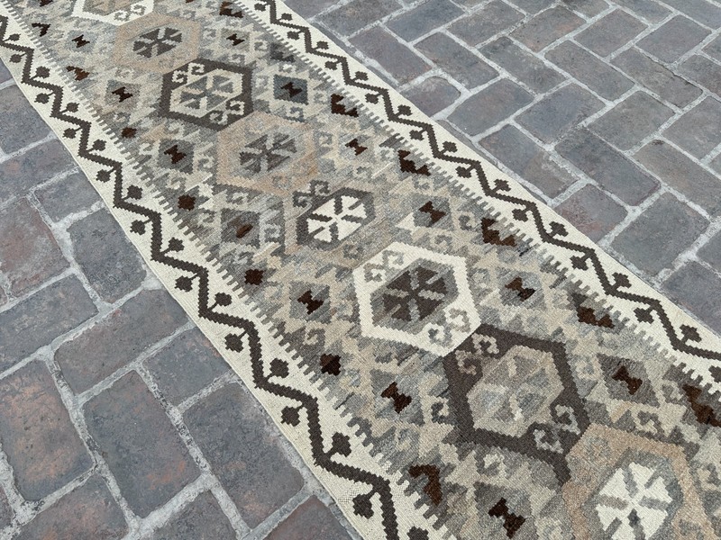 3x32 ft Handwoven Long Afghan Khudrange Oriental Entryway Tribal Wool Area Rug gallery