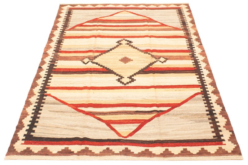 Vintage Hand Woven Area Rug 6'4" x 9'8" Traditional Wool Oriental Carpet gallery