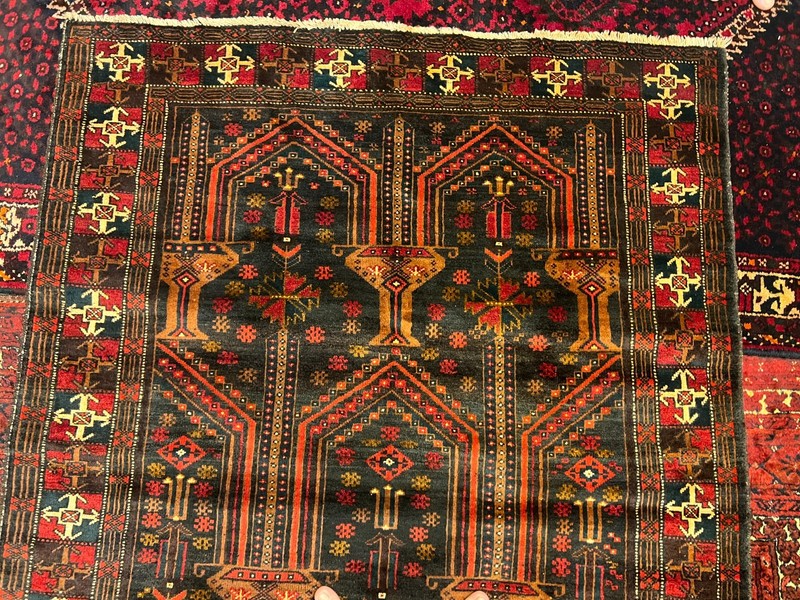 120 X 290 CM Stunning Natural Vegetable Dye Sistan Jan Bag Hallway Runner gallery