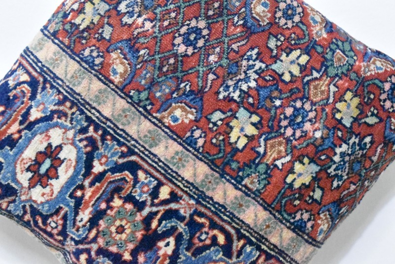 Antique Pillow Cover Sofa Rug 16'' x 16'' Made of Antique Cushion Cover Carpet gallery