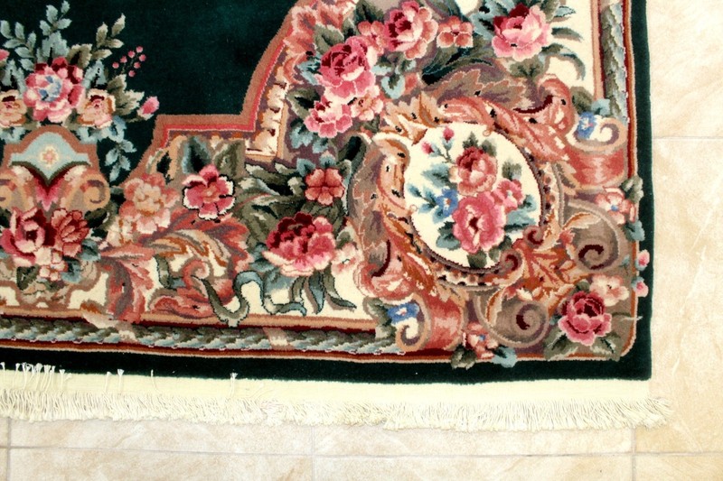 9X6 EXQUISITE MINT 300+KPSI HAND KNOTTED VEGETABLE DYE TABRIZZ TURKISH WOOL RUG gallery