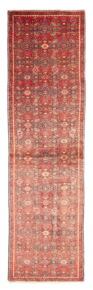 2'5" x 9'2" Vintage Hand-knotted Runner Rug Traditional Oriental Wool Carpet