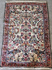 Vintage Dergazine Hamadan Rug, 41″ X 60″