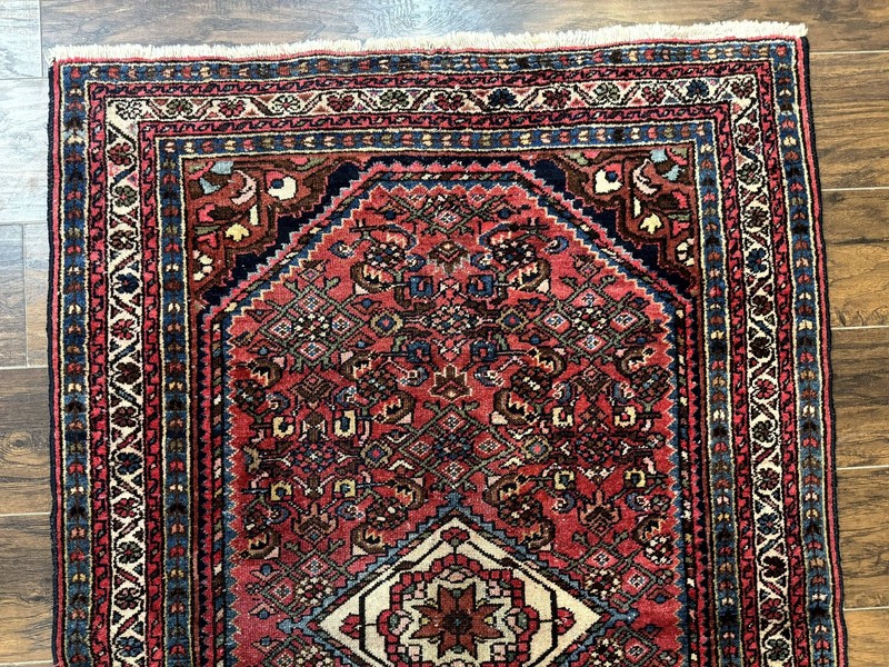 Antique Per'sian Tribal Rug 3.6 x 5 gallery