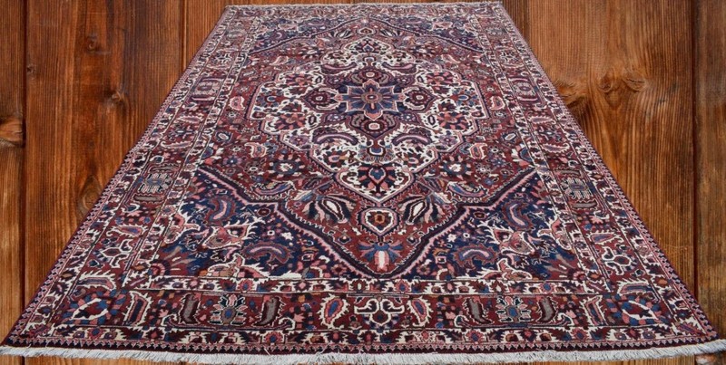 7'2 x 10'6 Magnificent Vintage Hand Knotted Wool Area Rug Oriental Carpet 7 x 11 gallery