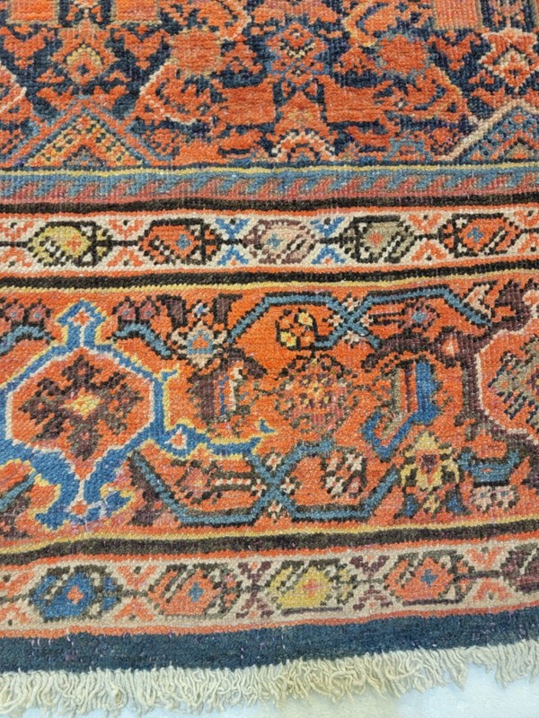 Antique Oriental Hand-Knotted Wool Area Rug Collectible Malayer Rust 8'3" x 12'4 gallery