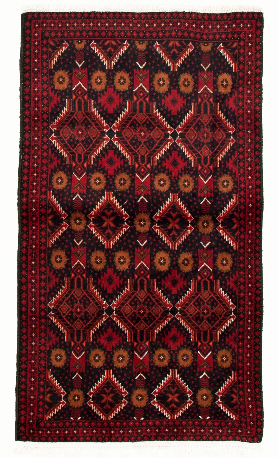 Traditional Vintage Hand-Knotted Carpet 3'5" x 5'10" Wool Area Rug gallery