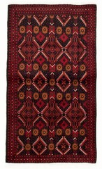 Traditional Vintage Hand-Knotted Carpet 3’5″ x 5’10” Wool Area Rug