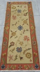 Antique Long Scandinavia Rug Handmade Kilim Carpet Rug Tropical Gargen Rug
