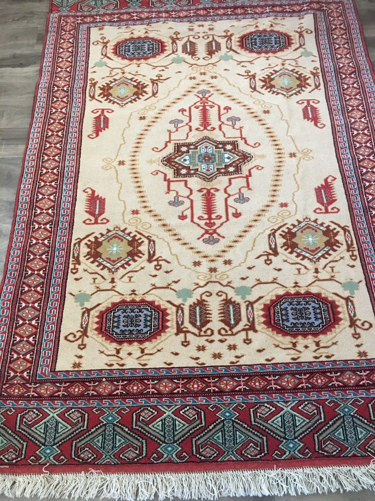 Rare Turkman RUG 4" 5" X 6' 7"
