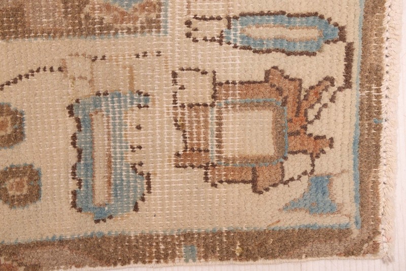Vintage Hand-Knotted Area Rug 4'8" x 6'3" Traditional Oriental Wool Carpet gallery