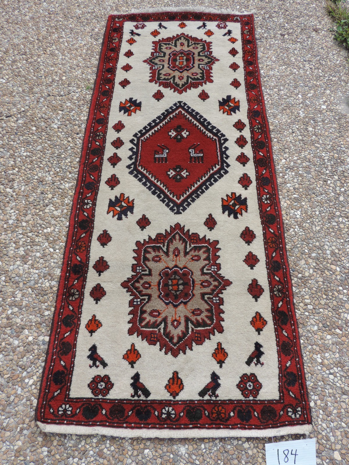2x6ft.Handmade Mori Thick Gabbeh Wool Runner gallery