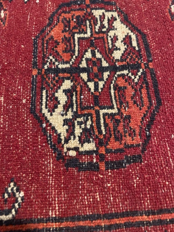 Vintage Wool Small Afghan/Pakistan Rug. gallery