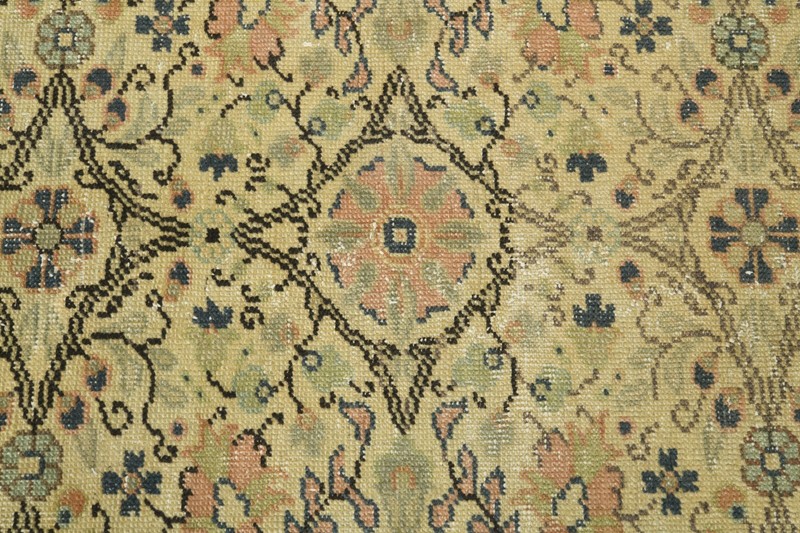 2x7 Turkish Wool Runner Rug Hand-Knotted Vintage Oushak Rug Decor Carpet,1154 gallery