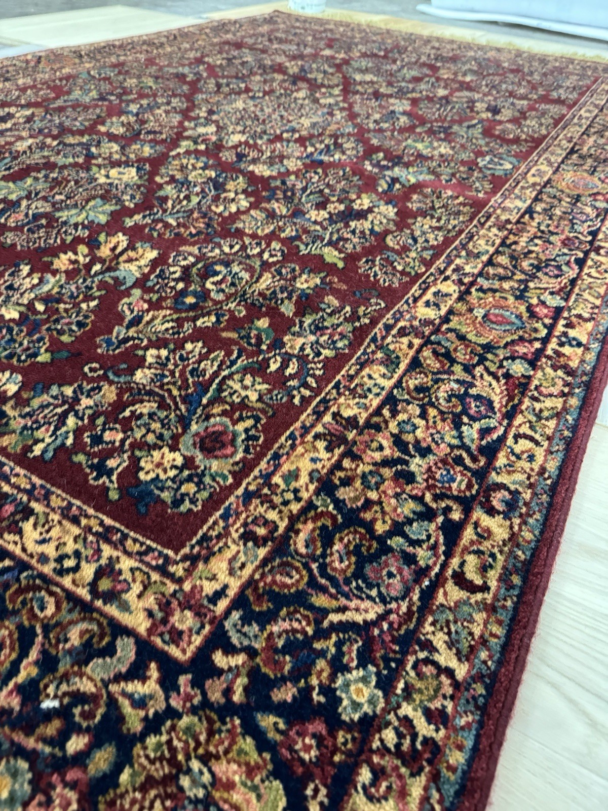 Karastan Antique Legends Coll.-Limited editions Antique Red Sarouk Rug 5'9x9 NEW gallery