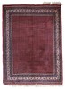 Handmade vintage Indian Seraband rug 6.6' x 8.2' (204cm x 252cm) 1970s - 1C1062 gallery