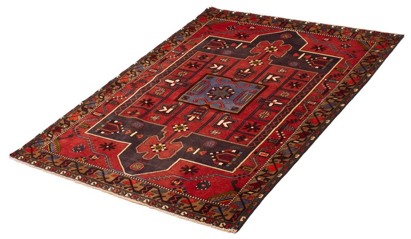Traditional Vintage Hand-Knotted Area Rug 4'10" x 6'6" Oriental Wool Carpet gallery