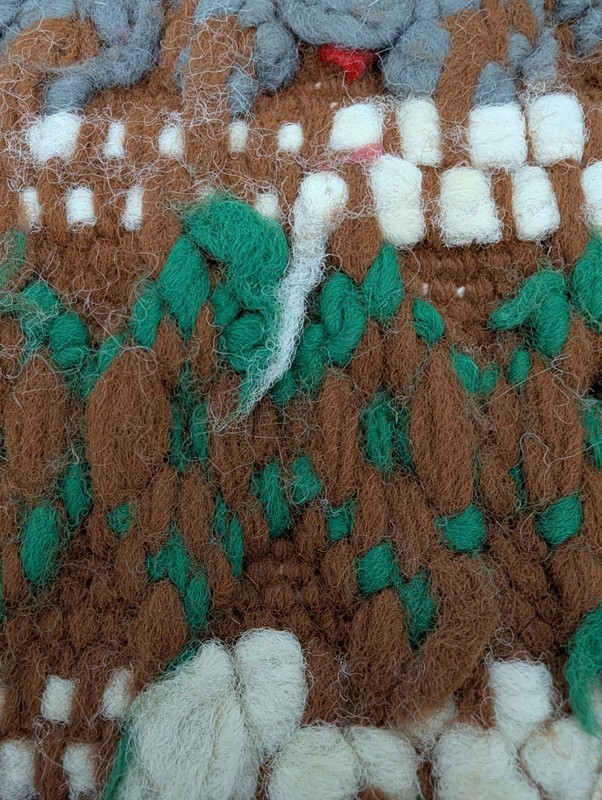 22.5 X 10 Inch Vintage Kilim? Balisht? Hand Loomed / Knotted Prayer Mat Runner gallery