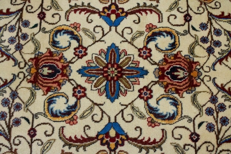 10X13 ft Rare Handmade Wool Oriental Rug Vintage Carpet Floral Style Home Décor gallery