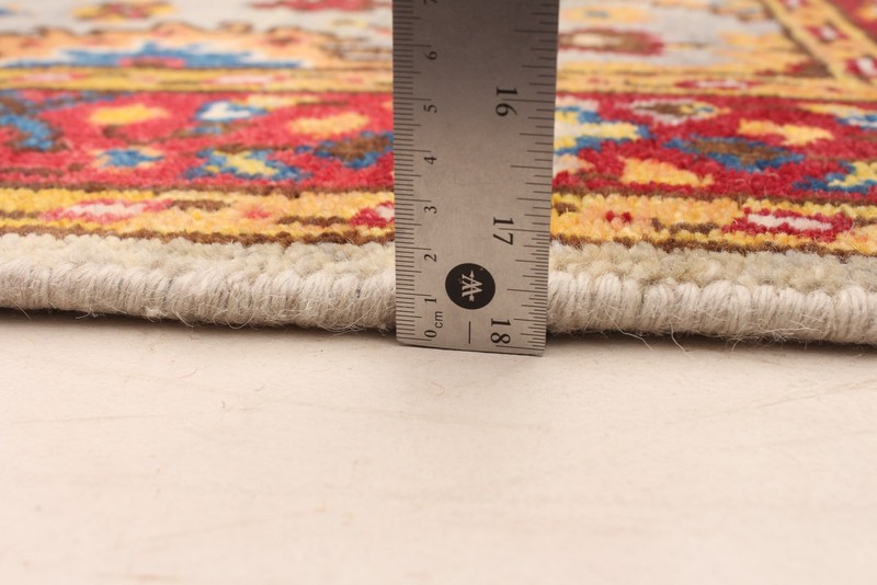 Vintage 3'10" x 6'0" Traditional Hand Knotted Vegetable Dye Wool Area Rug gallery