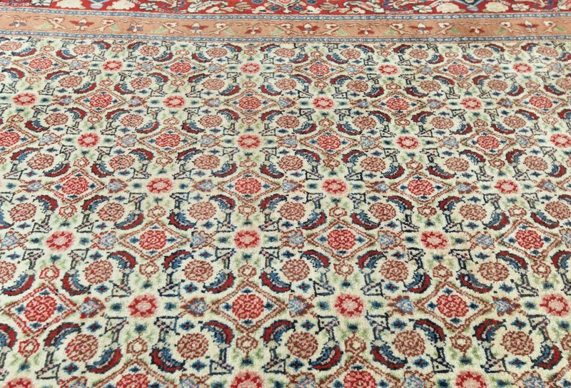 Vintage Oriental Rug Allover Traditional Design Living Room Large Carpet 7X10 ft gallery
