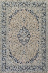 Distressed Floral Traditional Vintage Area Rug 10×13 Hand-Knotted Wool Carpet